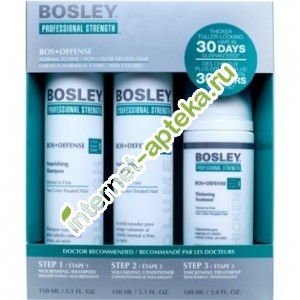 BOSLEY   ()       400  ( 150 , 150 ,  100 ) Defense Haircare