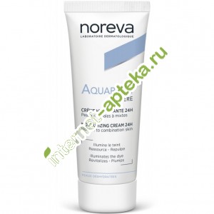         24  40  Noreva Aquareva Creme hydratante 24h texture legere (07487)