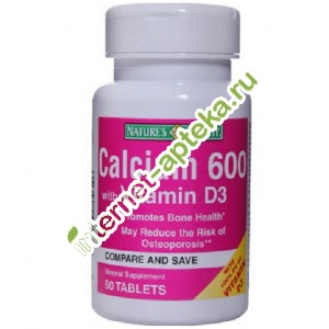    600   D 60  (Natures Bounty Calcium 600 with vitamin D3)
