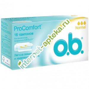O.B.    Procomfort Normal 16  ( )