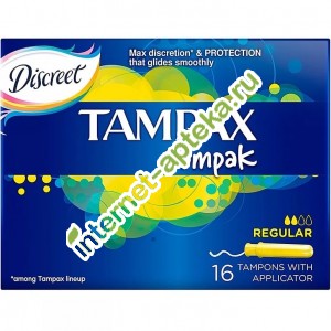Tampax    Compak Regular   16  ( )