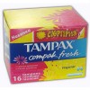 Tampax      discreet pearl super Plus   16  ( )