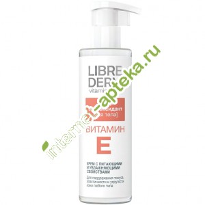    -   200  Librederm Vitamin E Antioxidant moisturizing body cream (060930)