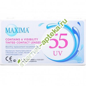 Maxima 55 UV    8,6   (-1,25) 6  ( 55)