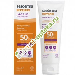         50 200  Sesderma Repaskin Light Fluid Body sunscreen SPF50 (40005617)