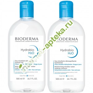       (500  +500 ) Bioderma Hydrabio 20 Solution Micellaire (028381-2)