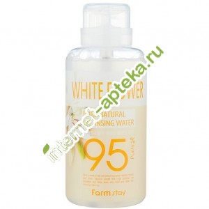          500  FarmStay Pure Natural Cleansing Water White Flower (480993)