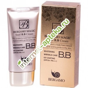  -   SPF 50    50  Bergamo Magic Snail B.B Cream SPF 50 (80015772)