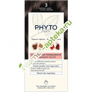  PHYTO COLOR 3      Phytosolba Phyto Color Dark Brown PHYTO (H10017A99926)