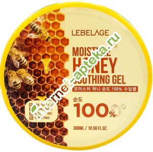        300  Lebelage Moisture Honey Purity 100% Soothing Gel 300 ml (955626)