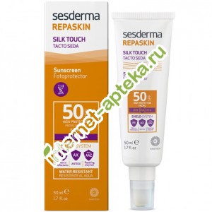           50 50  Sesderma Repaskin Silk Touch Facial sunscreen SPF 50 (40005608)