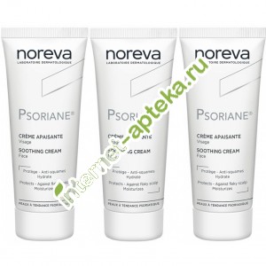        3   40  Noreva Psoriane creme apaisante hydratante thermale 3x40 ml (00407NAB)