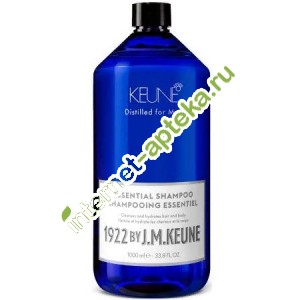         1000  Keune Distiller for Men Essential Shampoo 1922 by J.M.KEUNE (21803)