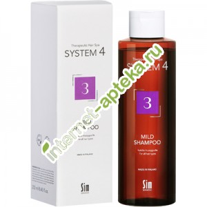  4  3        75  System 4 Mild shampoo 3