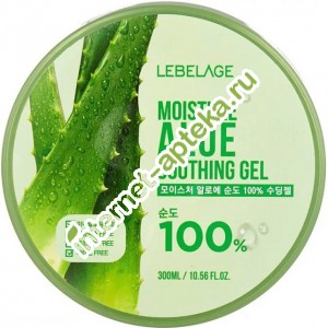       100  Lebelage Moisture Aloe Purity 100% Soothing Gel 300 ml (654004)