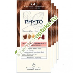 PHYTO COLOR 7.43    -   (4 ) Phytosolba Phyto Color PHYTO (H1001131NAB)