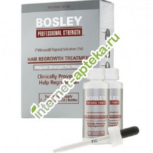 BOSLEY    F.D..     2*60 (Hair Regrowth Treatment Regular Strength for Women 2%)