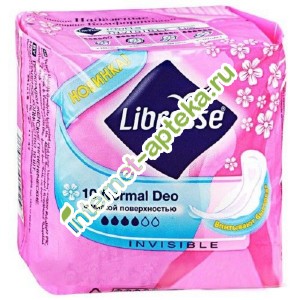 Libresse  Invisible Ultra Normal Soft Deo     10  ( )