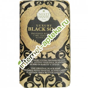 Nesti Dante   ׸ Luxury Black Soap 250 .   (215348)