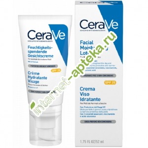          SPF25 52  CeraVe Moisturising Lotion for normal and dry skin (102401)