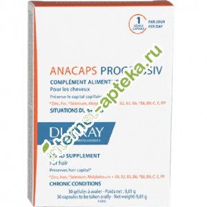          30  Ducray Anacaps Progressiv Complement Alimentaire ( 61731)