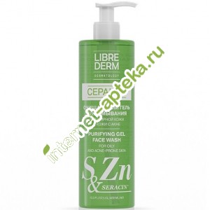        400  Librederm Seracin Purifying Gel Face Wash 400 ml (061142)
