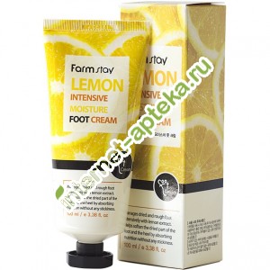         100  FarmStay Lemon Intensive Moisture Foot Cream (511968)