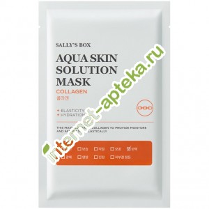      () 22  Sally*s box Aqua Skin Solution Mask - Collagen (37974)