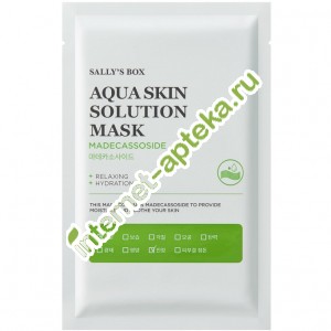      () 22  Sally*s box Aqua Skin Solution Mask - Madecassoside (37912)