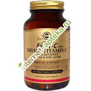  -    500  100  Solgar ester c plus 500 mg vitamin C