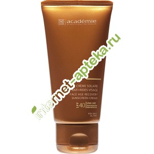         SPF40 50  Academie Scientifique de Beaute Creme Solaire Anti-rides Visage Face Age Recovery Sunscreen Cream (0423000)