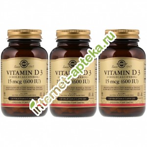   D3 600   3   120  Solgar vitamin d3 600 iu