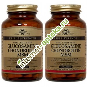      2   60  Solgar glucosamine chondroitin MSM