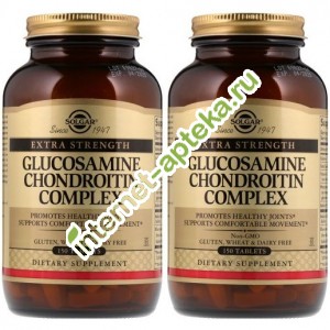  -   2   150  Solgar glucosamine chondroitin complex