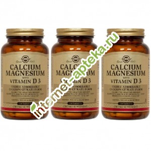  -   D3  3   150  Solgar calcium magnesium d3