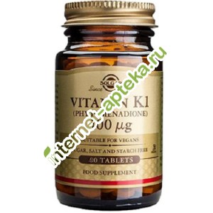   1 () 650  50  Solgar K1 vitamin