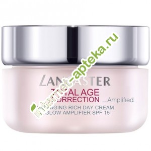 Lancaster  Total Age Correction          SPF15 50  Amplified anti-aging rich day cream Glow amplifier (  40666050000)