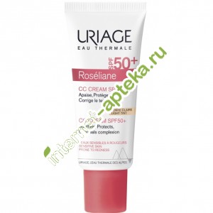   CC   ,    SPF50+ 40  Uriage Roseliane CC Cream SPF50+ (08511)