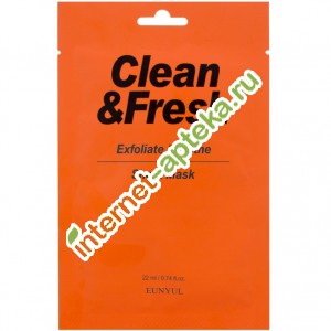 Eunyul        22  Eunyul Clean Fresh Exfoliate Soothe Sheet Mask (406744)