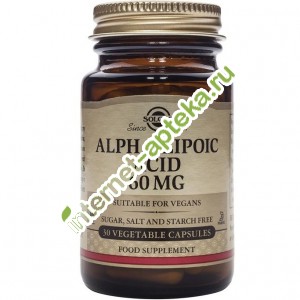  -  30  Solgar alpha lipoic acid 60