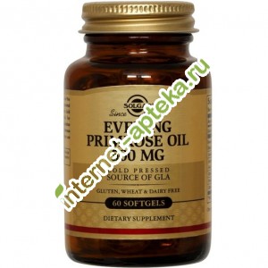     500  60  Solgar evening primrose oil 500 mg