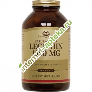     100  Solgar lecithin 1360 mg